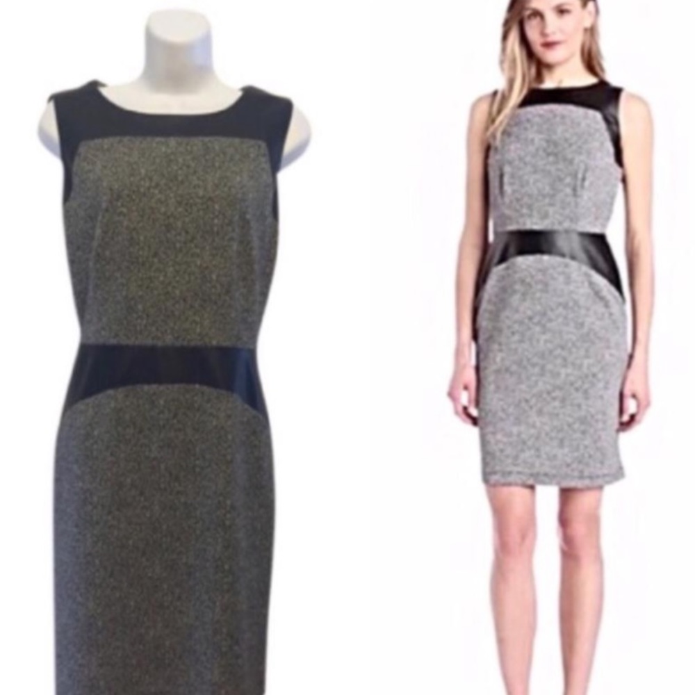 Vicky Tiel Capped Shoulder Dress